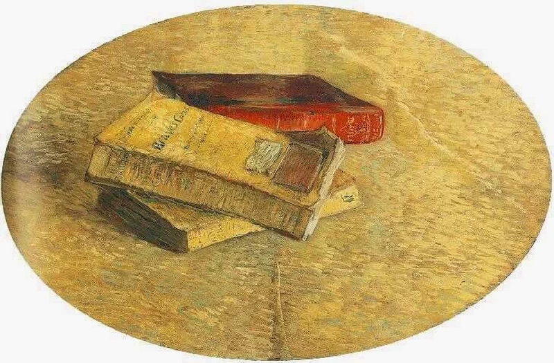  176-Vincent van Gogh-Natura morta con tre libri, 1887 - Museo van Gogh 
